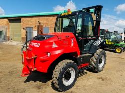 MANITOU M30-4 FORKLIFT*C/W PICK UP HITCH*YEAR 2021*1638 HOURS*VIDEO*