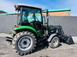 NEW *UNUSED*SIROMER ME354 TRACTOR *C/W LOADER AND 3 IN 1 BUCKET*VIDEO*