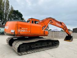 DAEWOO SOLAR 220LC-V EXCAVTOR C/W BOG MASTER TRACKS *VIDEO*