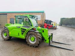 MERLO P27.6+ TURBO TELEHANDLER*C/W PALLET TINES*YEAR 2017*VIDEO*
