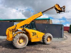 JCB 530-70 TELEHANDLER*C/W PALLET TINES*VIDEO*