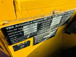VOLVO A25C DUMP TRUCK*C/W HYDRAULIC TIP*VIDEO*