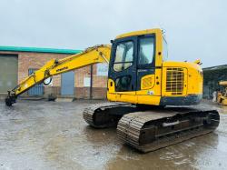 KOMATSU PC138US-8 EXCAVATOR*C/W QUICK HITCH*VIDEO*