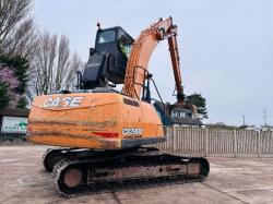 CASE CX290D HIGH RISE CABIN TRACKED EXCAVATOR *YEAR 2019* C/W SELECTOR GRAB *VIDEO*