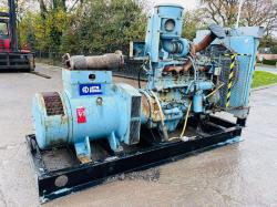 AUTO DIESEL 3604A 250KVA GENERATOR C/W CUMMINS ENGINE *VIDEO*