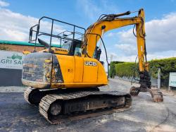 JCB JS 145LC EXCAVATOR*C/W SELECTOR GRAB*YEAR 2014*VIDEO*