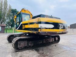 JCB JS330 TRACKED EXCAVATOR C/W QUICK HITCH AND BUCKET *VIDEO*