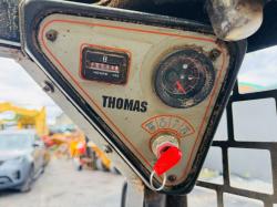 THOMAS 153 MUSCLE SKIDSTEER*C/W BUCKET AND BAIL SPIKE*YEAR 2008*VIDEO*