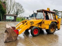 JCB 3C BACKHOE DIGGER C/W FULLY GLAZED CABIN *VIDEO*