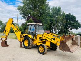 JCB 3CX PROJECT 7 SITEMASTER 4WD BACKHOE DIGGER C/W THREE IN ONE BUCKET 