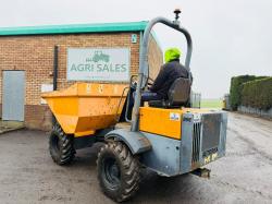 TEREX TA3H DUMPER*YEAR 2013*C/W KUBOTA ENGINE*VIDEO*
