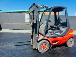 LINDE H25D-03 CONTAINER SPEC FORKLIFT*ONLY 3798 HOURS*VIDEO*