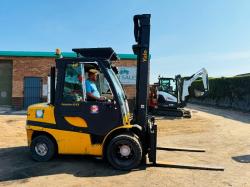 YALE GDP45SVX5 FORKLIFT*C/W SIDESHIFT*YEAR 2012*VIDEO*