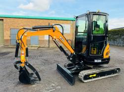 *NEW*MIVA 30C MINI EXCAVATOR*C/W BUCKET*YEAR 2025*VIDEO*