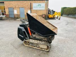 JCB TRACKED DUMPER*C/W HYDRAULIC TIP*VIDEO*