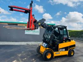 JCB 35D TELETRUK*YEAR 2018*C/W HYDRAULIC BAIL GRAB*VIDEO*
