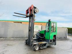 COMBILIFT C4000 GAS FORKLIFT*C/W FORK POSITIONER*VIDEO*