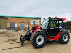 MANITOU MLT 634-120 LSU PS TELEHANDLER*C/W PALLET TINES*YEAR 2013*VIDEO*