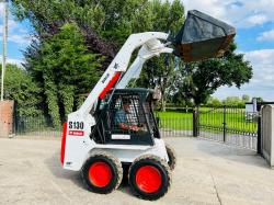 BOBCAT S130 4WD SKIDSTEER *3348 HOURS* C/W BUCKET *VIDEO*