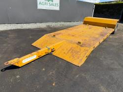 16FT FLAT DROPBED PLANT DIGGER/TRACTOR LOWLOADER TRAILER*VIDEO*