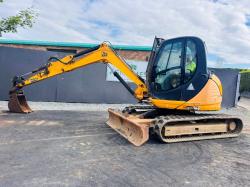 JCB 8080 TRACKED EXCAVATOR*YEAR 2010*C/W BUCKET*VIDEO*