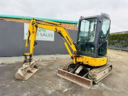 KOMATSU PC20MR EXCAVATOR*C/W BUCKET*YEAR 2010*VIDEO*