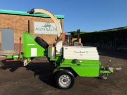 GREEN MECH CM200 TOWABLE WOOD CHIPPER*C/W LISTER ENGINE*VIDEO*