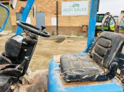 NISSAN 16 PETROL/GAS FORKLIFT*C/W SIDESHIFT*YEAR 2010*VIDEO*