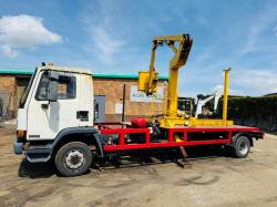 DAF 45-150 LORRY*C/W SUPPORT LEGS AND MANLIFT*VIDEO*