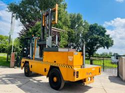 BOSS 787.10 SIDE LOADING FORKLIFT *FULL REFERB IN 2013* C/W 2 X SUPPORT LEGS*VIDEO* 