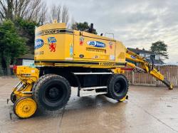 COLMAR T7000FS WHEELED EXCAVATOR C/W TELESCOPIC BOOM & RAILWAY GEAR *VIDEO*