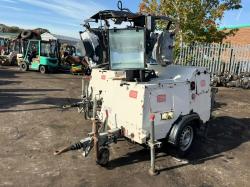 2 X SMC TL90 LIGHTING TOWERS*C/W KUBOTA ENGINES*VIDEO*
