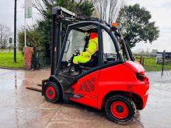 LINDE H40 DIESEL FORKLIFT *YEAR 2016* C/W 2 STAGE MAST *VIDEO*
