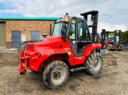 MANITOU M30-4 FORKLIFT*C/W PUH*YEAR 2015*11001 HOURS*VIDEO*