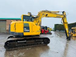 KOMATSU PC138US-8 EXCAVATOR*C/W QUICK HITCH*VIDEO*