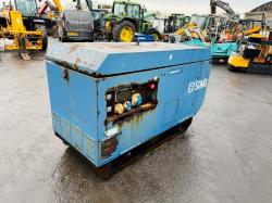 SDMO 10KVA GENERATOR*C/W 3 CYLINDER MITSUBISHI ENGINE*VIDEO*
