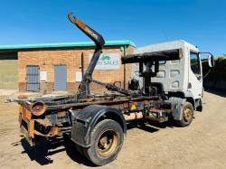 DAF LF45.170 HOOK LOADER LORRY*C/W MULTILIFT XR HOOKLOADER*VIDEO*
