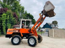 LIEBHERR L508 4WD LOADING SHOVEL C/W TOE TIP BUCKET 