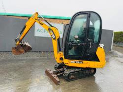 JCB 8014CTS MINI EXCAVATOR*C/W 2 EXTRA BUCKETS*YEAR 2013*VIDEO*