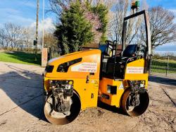 JCB VMT260 DOUBLE DRUM ROLLER *YEAR 2014, 1471 HOURS* C/W ROLE BAR *VIDEO*