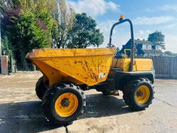 AUSA D600AP 4WD DUMPER * 1829 HOURS * C/W ROLE BAR & KUBOTA ENGINE 