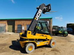 JCB 35D 4WD TELETRUK*YEAR 2014*C/W PALLET TINES*VIDEO*
