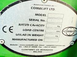 COMBILIFT C4000 GAS FORKLIFT*C/W FORK POSITIONER*VIDEO*