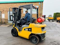 CATERPILLAR GP25NT FORKLIFT*C/W PALLET TINES*YEAR 2013*VIDEO*