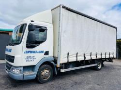 DAF LF45 CURTAIN SIDER LORRY 22FT TRAILER *C/W TUCK AWAY TAIL LIFT*VIDEO*