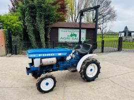 FORD 1210 4WD COMPACT TRACTOR C/W ROLE BAR *VIDEO*