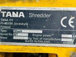 TANA SHARK 440DT INDUSTRIAL SHREDDER*YEAR 2017*C/W REMOTE CONTROL*VIDEO*