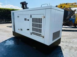 HIMOINSA HGO-70 72KVA GENERATOR*YEAR 2022*C/W FORD V8 ENGINE*VIDEO*
