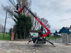 PLATFORM SPIDER 1380 TRACKED MAN LIFT *YEAR 2016* C/W TWIN AXLE PLANT TRAILER *VIDEO*
