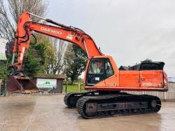 DAEWOO 290SL-V EXCAVATOR C/W QUICK HITCH & BUCKET *VIDEO*